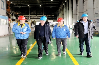 2024年 1月30日，浙江省經信廳機關黨委二級巡視員孫自強蒞臨景興紙業(yè)開展歲末年初安全生產督導